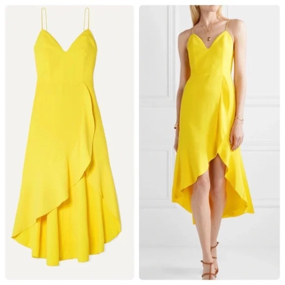 Alice + Olivia Yellow Dress